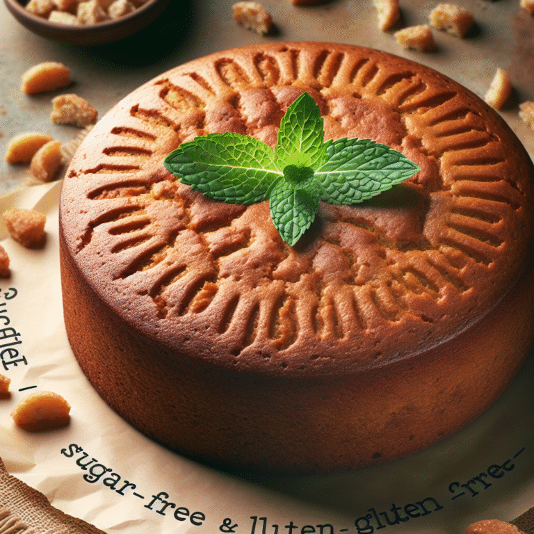 bolo fit sem açúcar e sem glúten