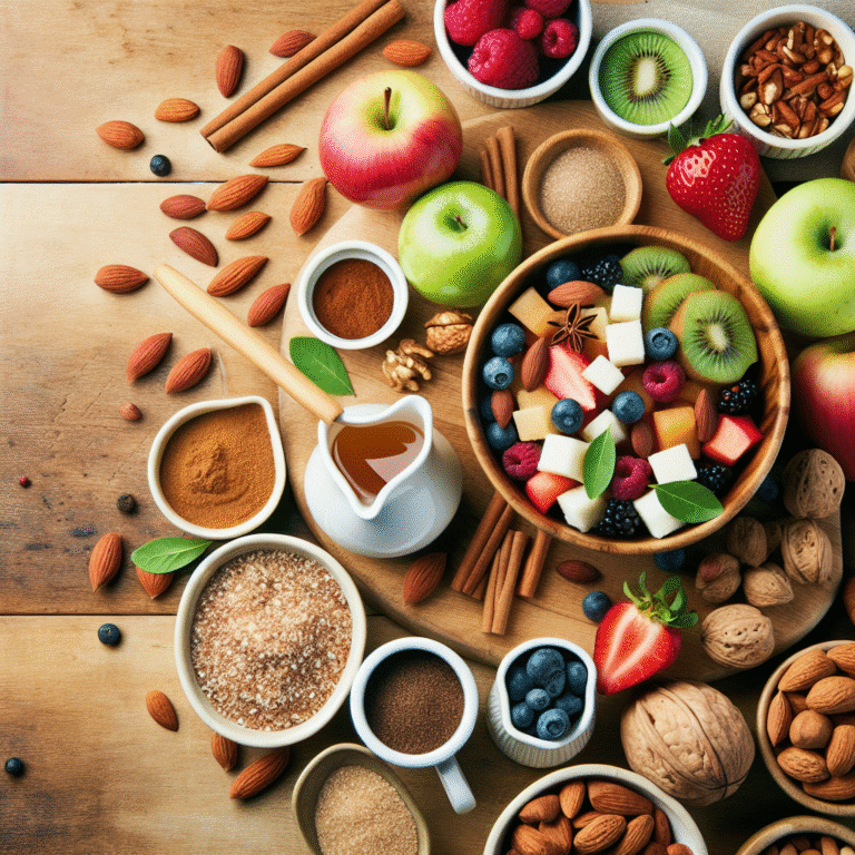Ingredientes saudáveis para doces fit sem açúcar: transforme suas sobremesas