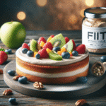 bolo proteico fit sem açúcar