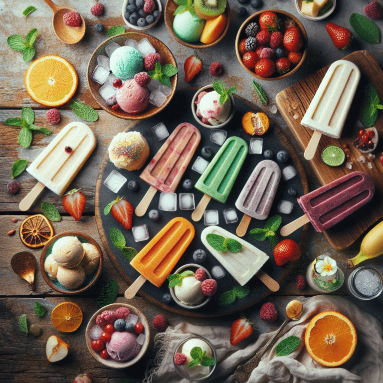sobremesas geladas veganas sem açúcar: prazer sem culpa